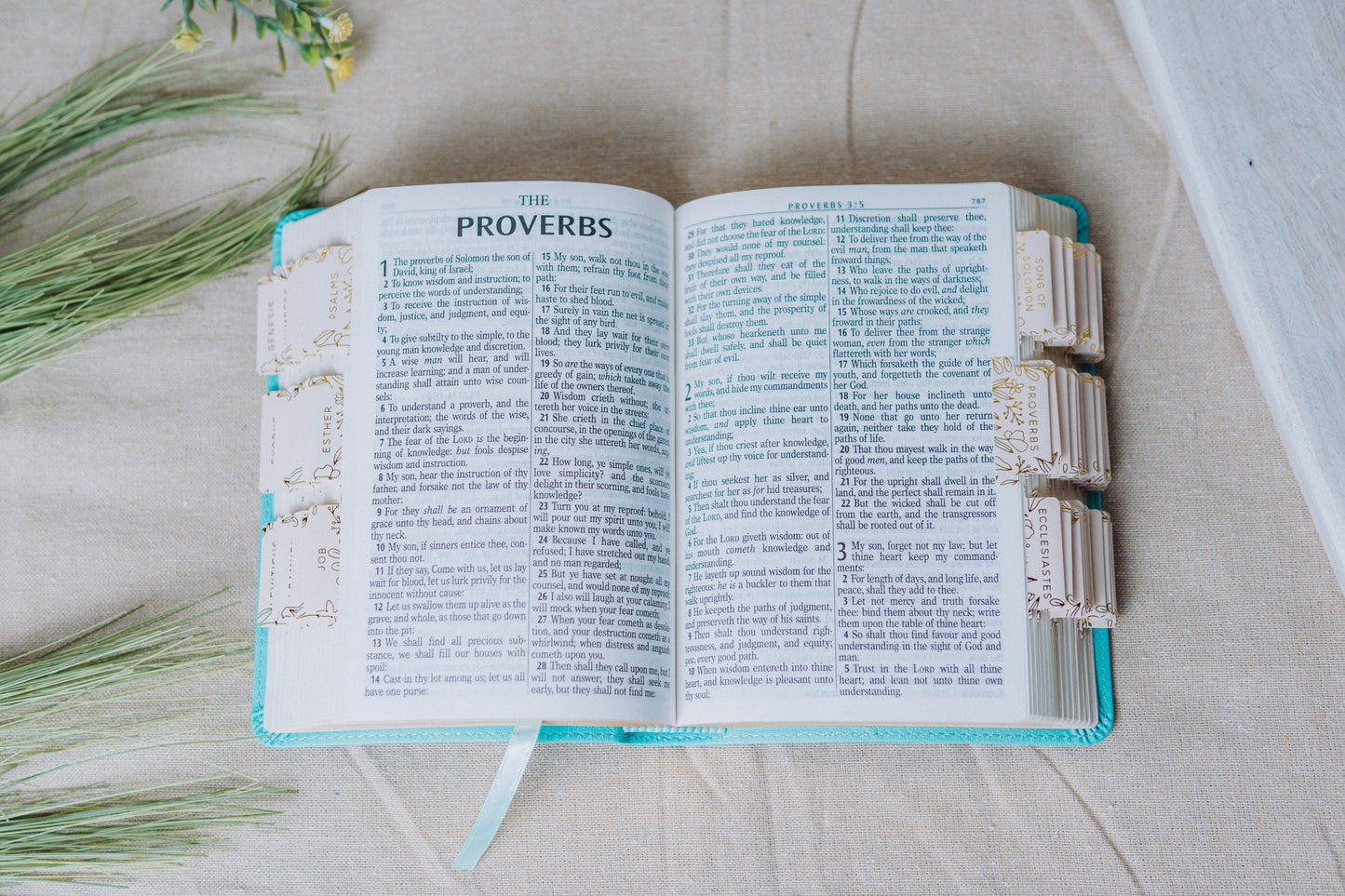 KJV Teal Compact Bible