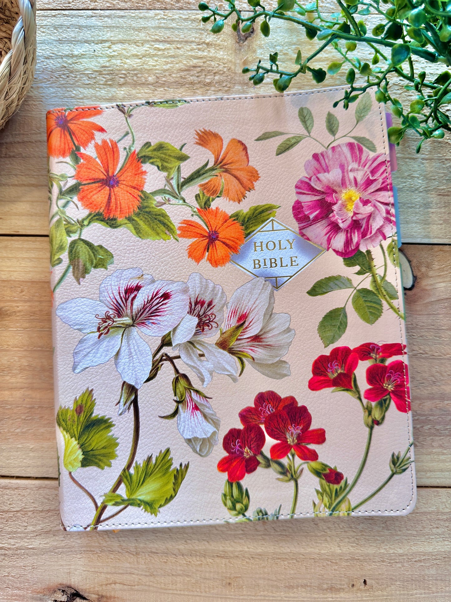 NASB Artesian Leather Yellow Bible