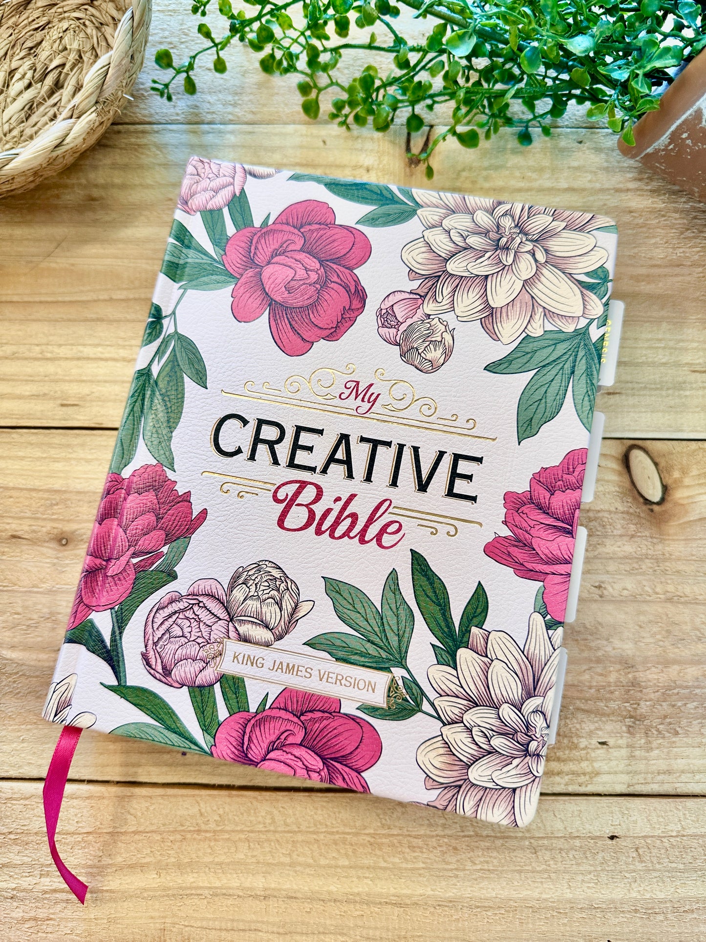 KJV My Creative Bible-Floral