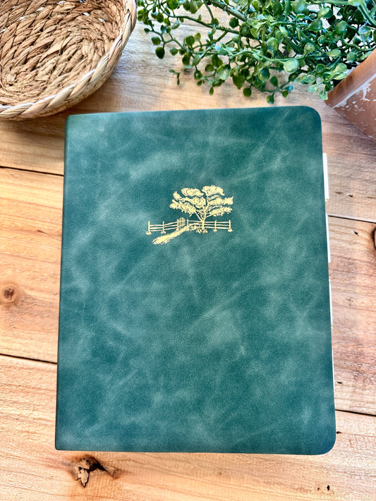 NLT Hosanna Journal Bible- Evergreen