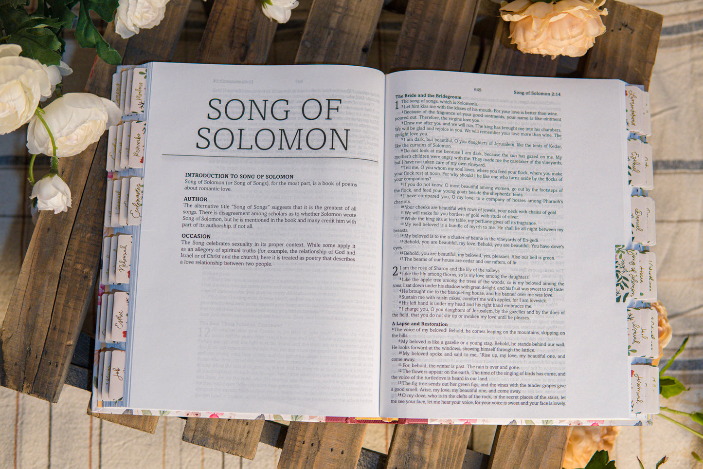 KJV Simplified Wildflower Bible