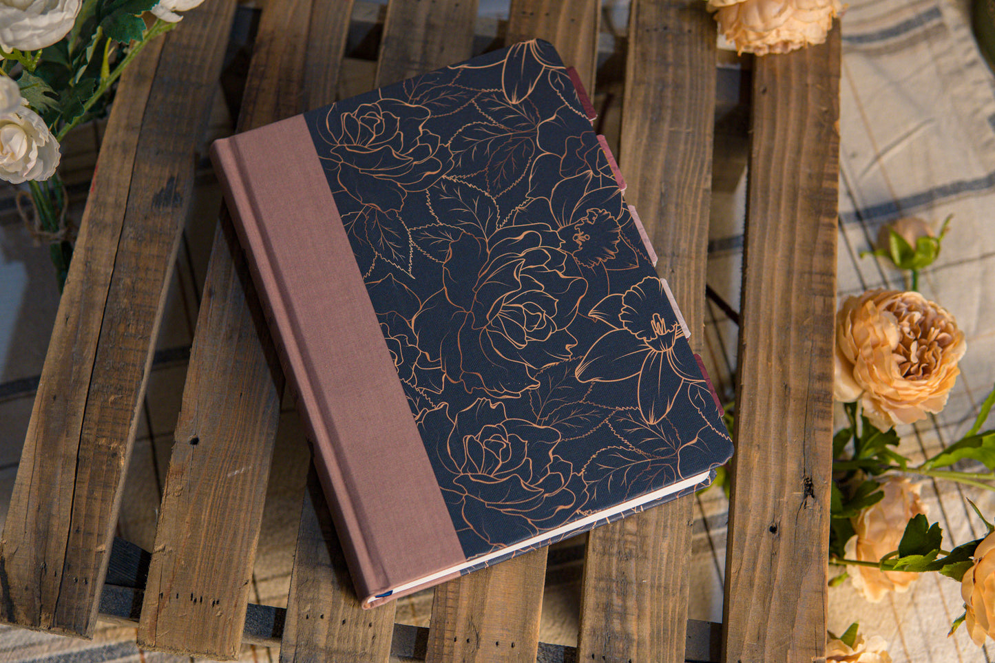 KJV Floral Devotional Bible