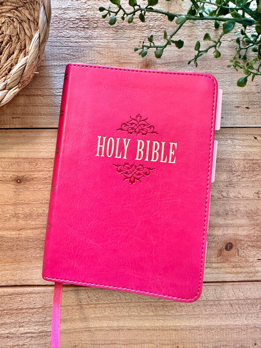 KJV Compact Pink Large Print