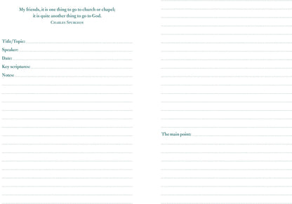 Sermon Notes-Floral