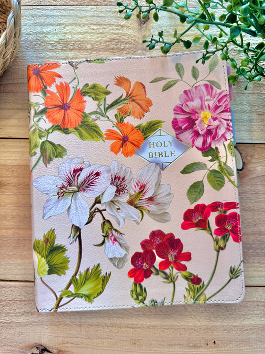 NASB Artesian Leather Yellow Bible