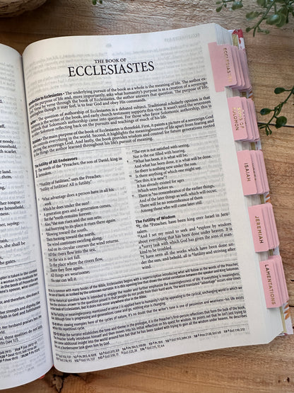 NASB Floral Bible