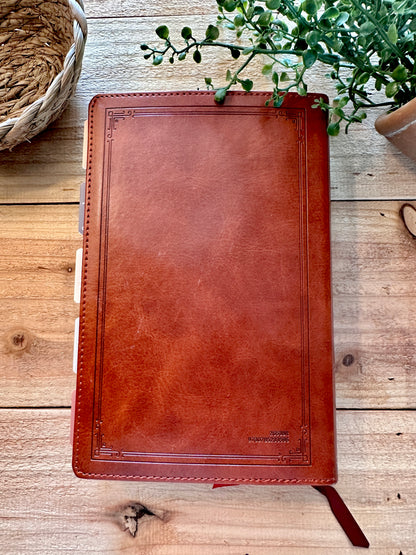 NKJV Brown Cross
