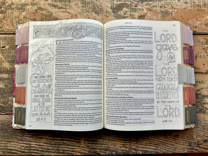 KJV My Creative Bible-Floral
