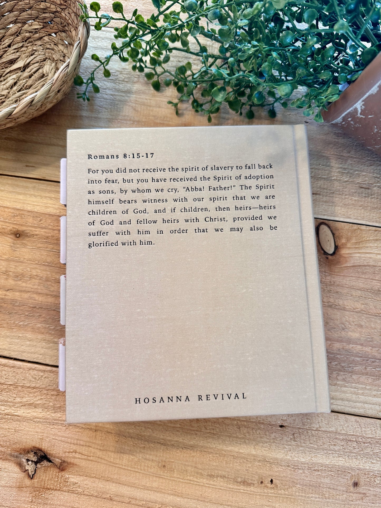 ESV Hosanna Journal Bible- Bouquet