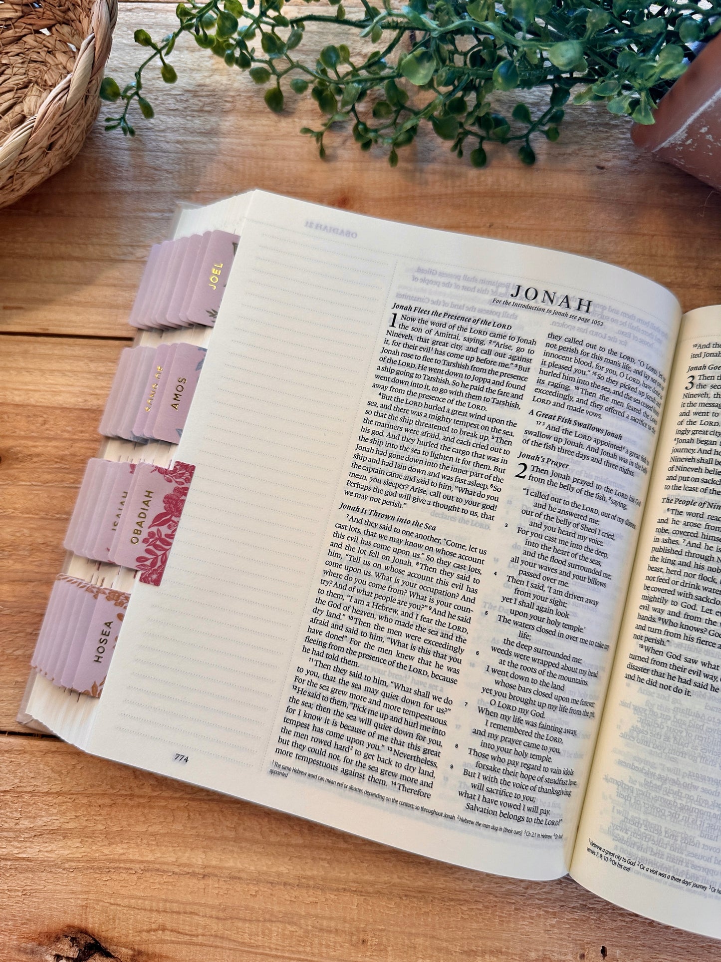 ESV Hosanna Journal Bible- Bouquet