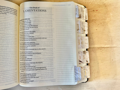 NKJV Black Journal Large Print