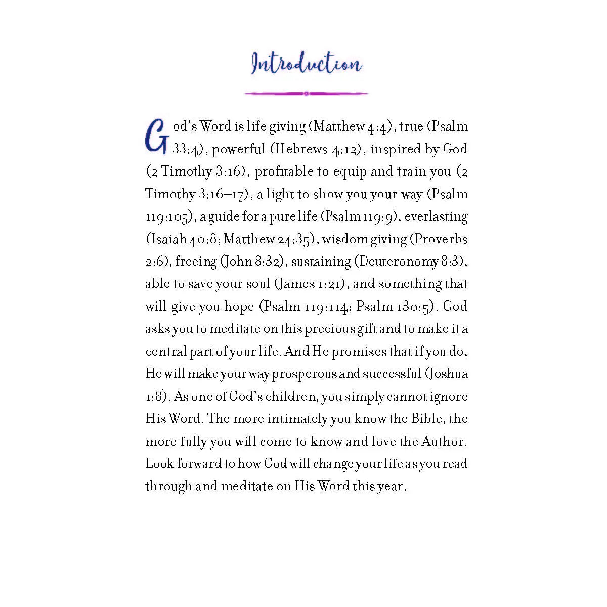 Year Devotional